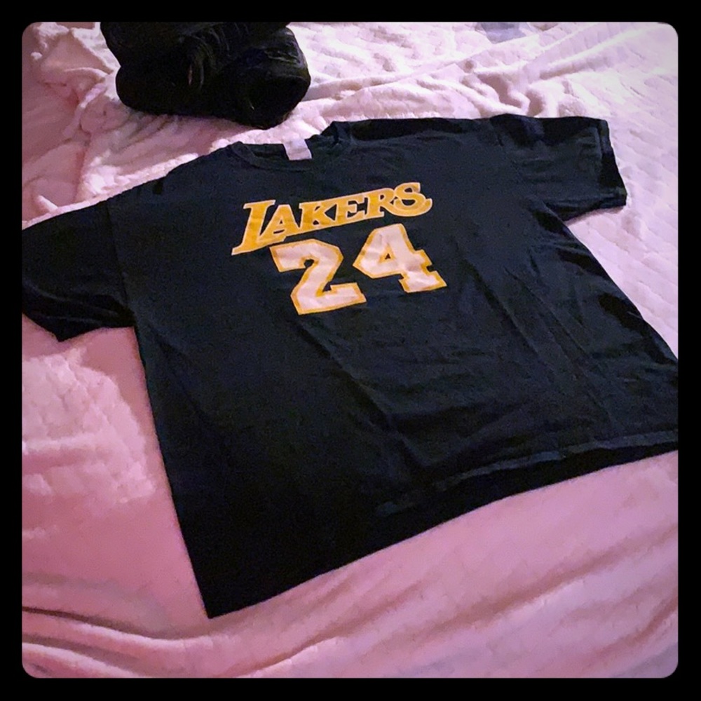 Vintage Mamba Kobe Bryant LAKERS Tee Shirt XL #24